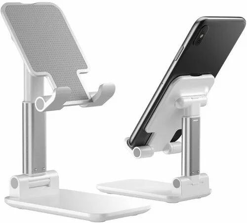 foldable phone stands, metal with plastic