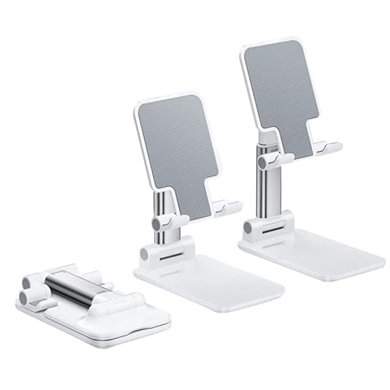 foldable phone stands, metal with plastic