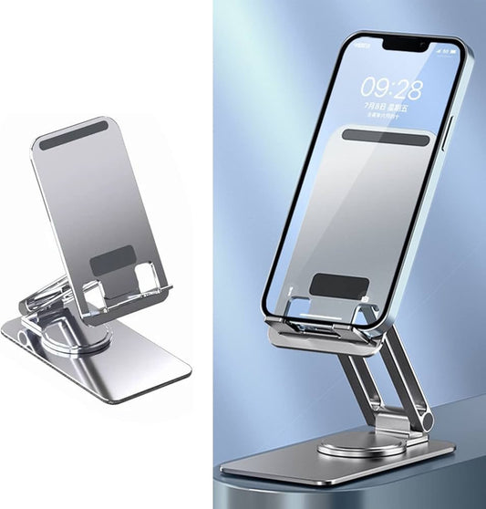 foldable phone stands, metal with plastic