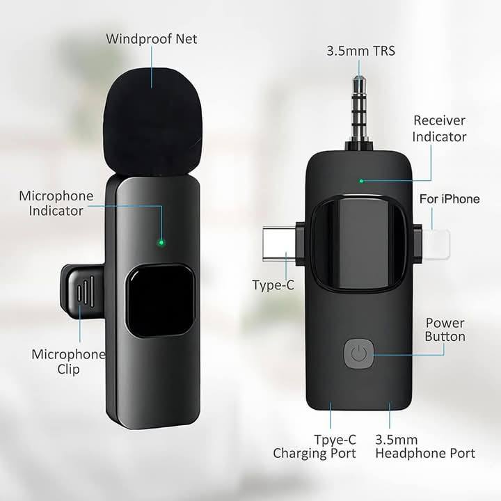 Lapel Wireless microphone