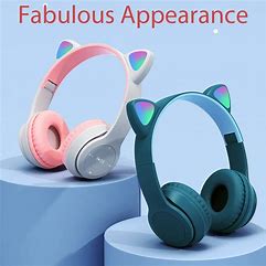 p47  Cat Ear wireless Bluetooth headsets