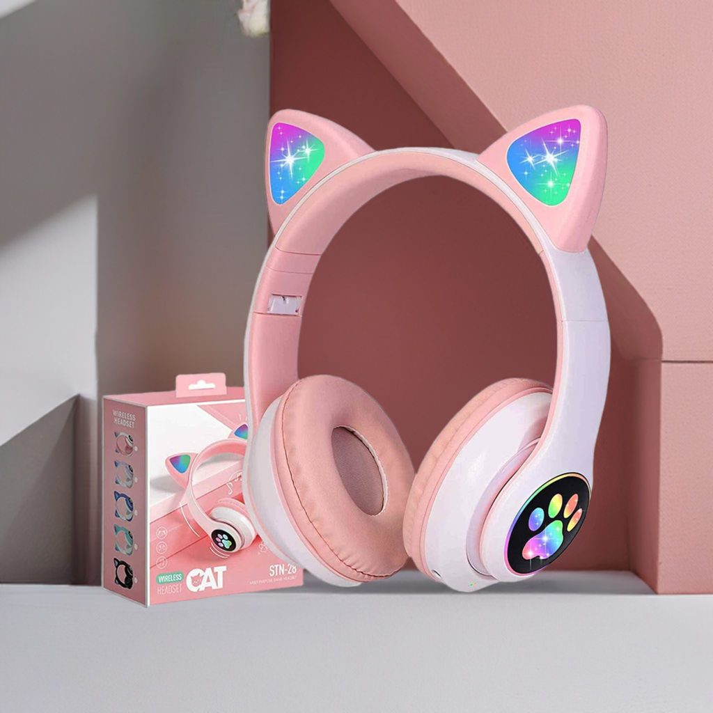 Cat Ear wireless Bluetooth headsets