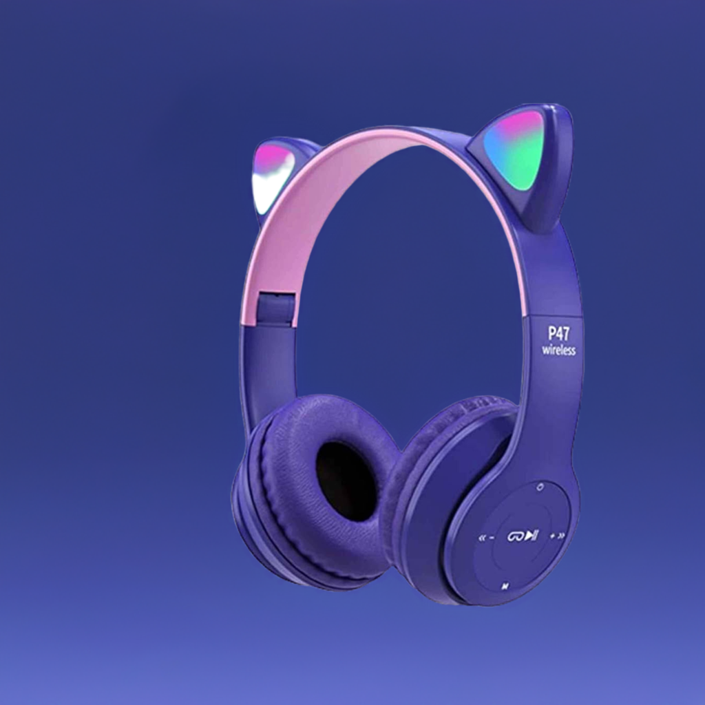 p47  Cat Ear wireless Bluetooth headsets