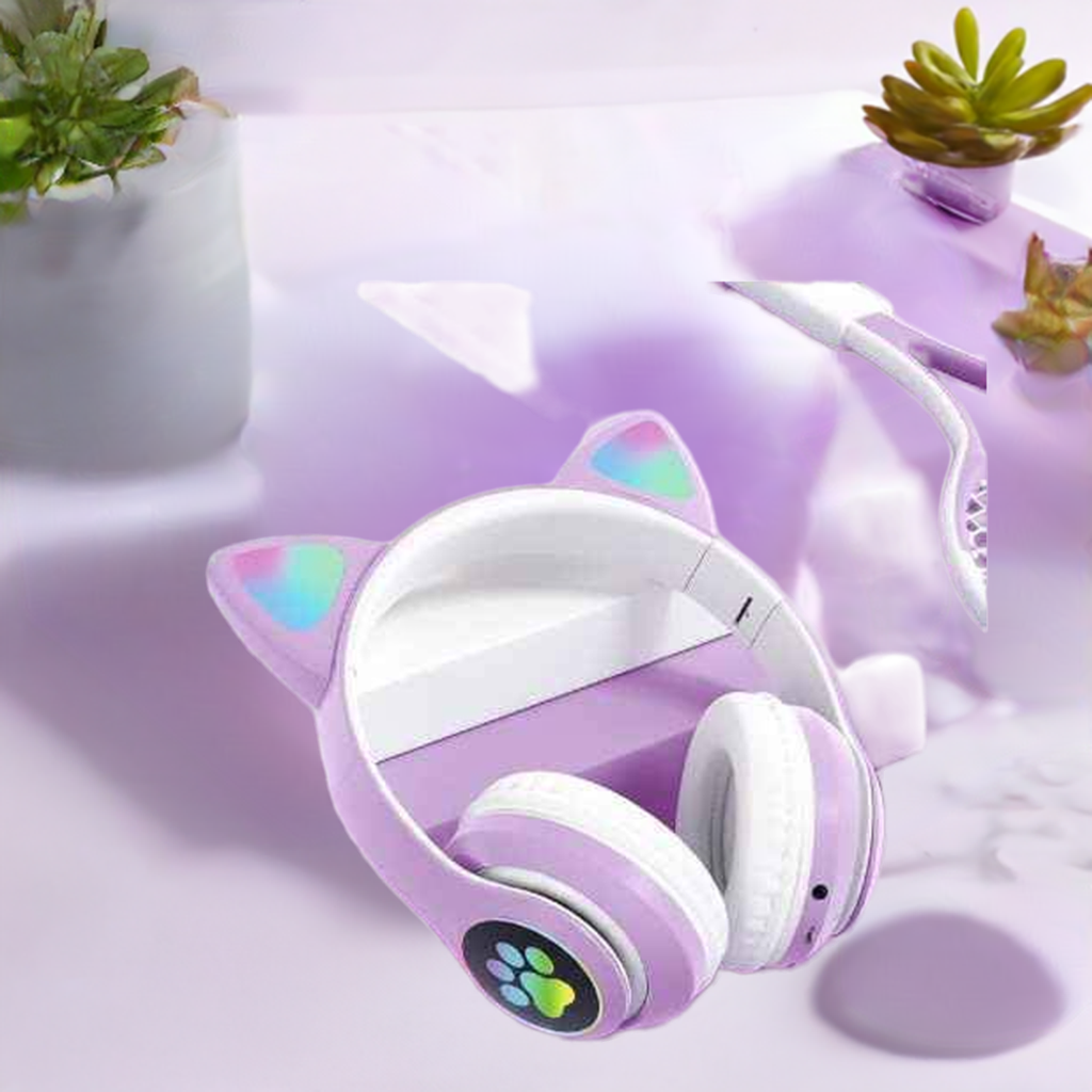 Cat Ear wireless Bluetooth headsets