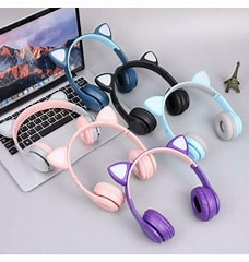 p47  Cat Ear wireless Bluetooth headsets